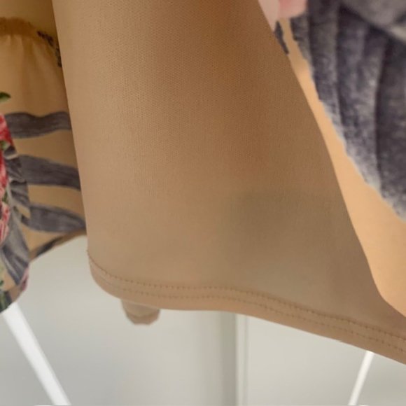 Peach Love California Pink Floral Strap Dress - Small - Picture 4 of 4